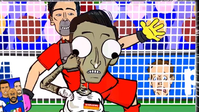 Hoat hinh mo phong loat sut 11 m giua Duc vs Italy hinh anh