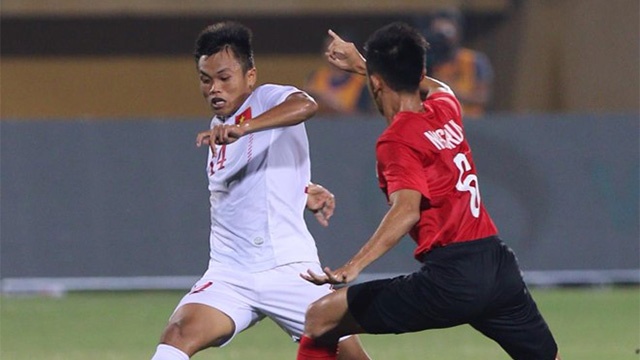 Tran hoa cua U19 Viet Nam truoc Singapore hinh anh