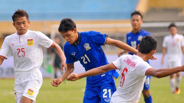 Video U19 Thai Lan vat va thang U19 Lao 2-1 hinh anh