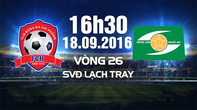 Video truc tiep Hai Phong vs Song Lam Nghe An hinh anh