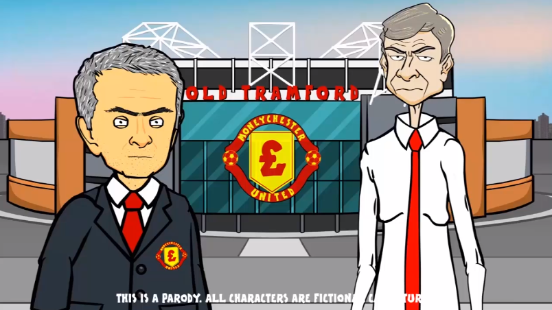 Hoat hinh vui Mourinho doi dau Wenger hinh anh