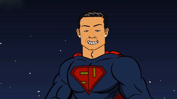 Hoat hinh vui mo phong hat-trick cua Ronaldo hinh anh