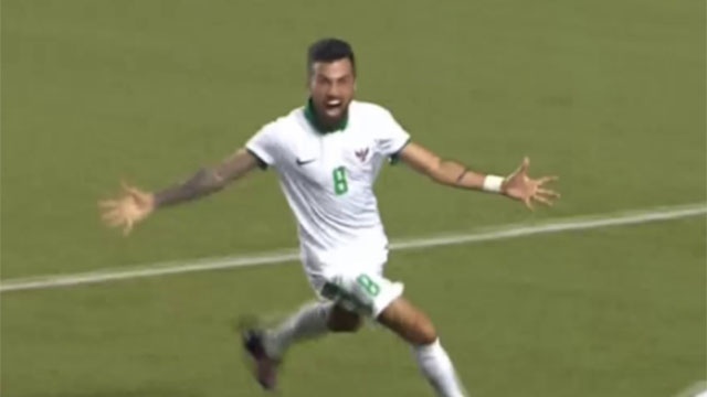 Video chien thang nghet tho cua Indonesia truoc Singapore hinh anh