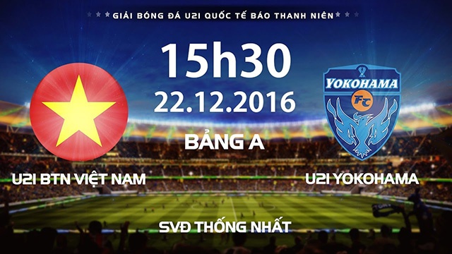 Video truc tiep U21 Viet Nam vs U21 Yokohama hinh anh