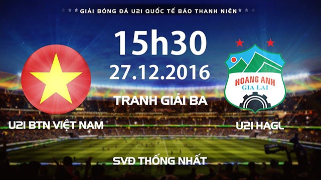 Video truc tiep U21 Viet Nam vs U21 HAGL hinh anh