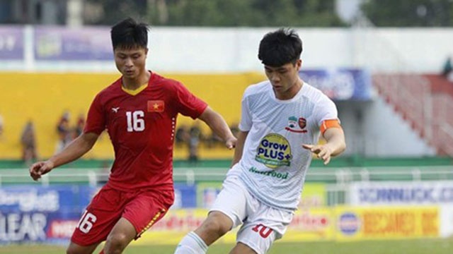 Highlights U21 Viet Nam 0-1 U21 HAGL hinh anh