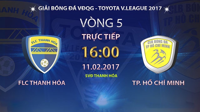 Video truc tiep V. League: CLB Thanh Hoa vs CLB TP.HCM hinh anh