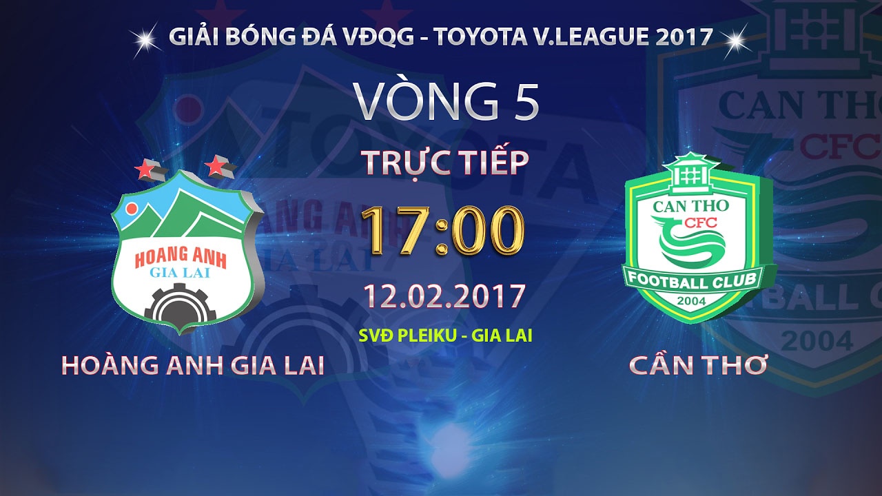 Video tran dau V.League: HAGL vs CLB Can Tho hinh anh