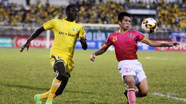 Highlights CLB Sai Gon 3-1 CLB SLNA hinh anh