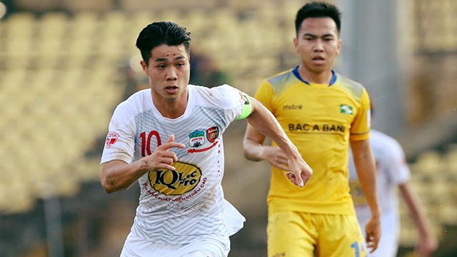 Highlights CLB SLNA 2-0 CLB HAGL hinh anh