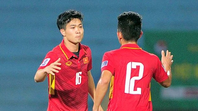 Ban thang may man cua Cong Phuong vao luoi Dai Loan hinh anh