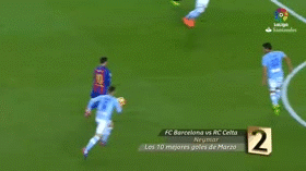 Messi, Neymar ghi ban dep nhat thang 3 o La Liga hinh anh