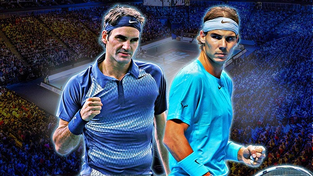 Nhung pha danh hay nhat tran chung ket giua Federer vs Nadal hinh anh