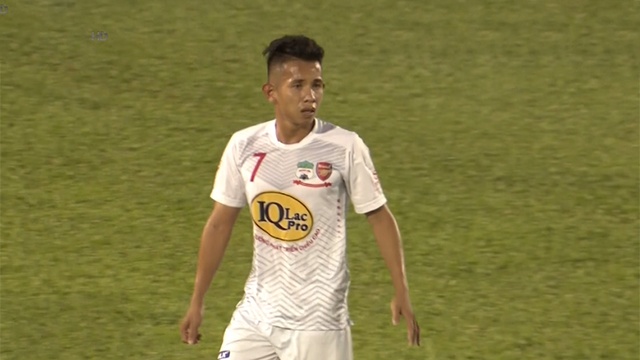 Cong Phuong kien tao cho Hong Duy ghi ban hinh anh