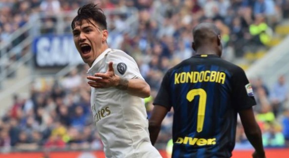 Video AC Milan cam hoa Inter nho cong nghe goal-line hinh anh