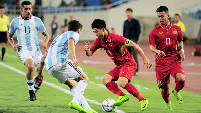 Highlights U22 Viet Nam 0-5 U20 Argentina hinh anh