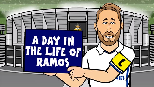 Mot ngay cua Sergio Ramos: An va va mien phi hinh anh