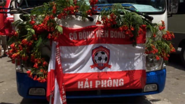 Hang nghin CDV Hai Phong dieu hanh len Ha Noi tiep lua doi nha hinh anh