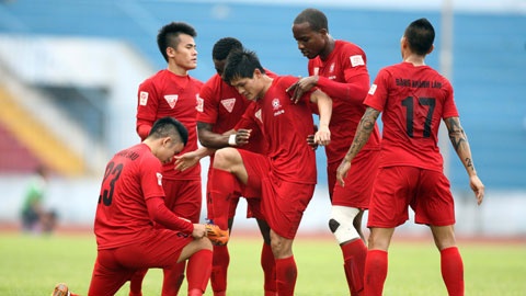 CLB Hai Phong nguoc dong danh bai Long An 3-2 hinh anh