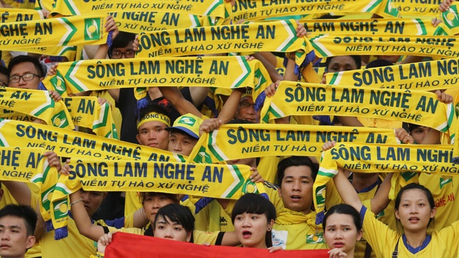 Highlights CLB Quang Nam 3-3 CLB Nghe An hinh anh