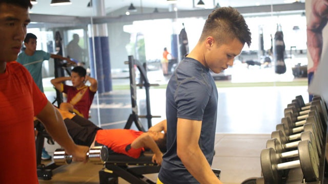 VFF lo the luc cua U22 Viet Nam khi roi vao bang tu than hinh anh