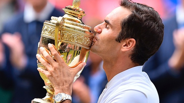 Khoanh khac Roger Federer nang cao chuc vo dich Grand Slam thu 19 hinh anh