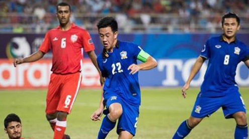 Video U22 Thai Lan hoa U22 Mong Co 1-1 hinh anh