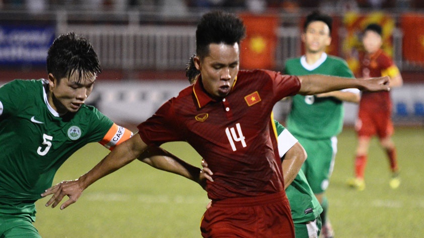 Highlights U22 Viet Nam 8-1 U22 Macau hinh anh