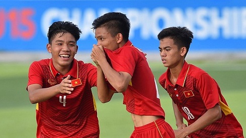 Video U15 Viet Nam danh bai Thai Lan de vo dich AFF hinh anh
