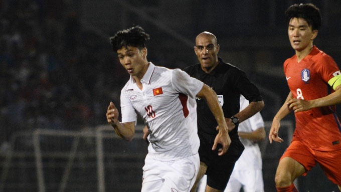 Highlights U22 Viet Nam 1-2 U22 Han Quoc hinh anh