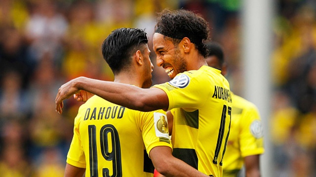 Aubameyang giup Dortmund thang dam Rielasingen-Arlen hinh anh