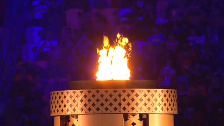 Man ruoc duoc an tuong tai le khai mac SEA Games 29 hinh anh