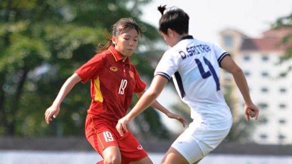 Tuyen nu Viet Nam de Thai Lan cam hoa dang tiec hinh anh