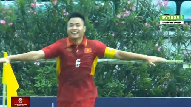 Highlights Viet Nam de bep Brunei o tran mo man giai U18 hinh anh