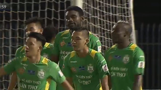 Highlights CLB Can Tho nguoc dong danh bai doi bong cua Cong Vinh hinh anh