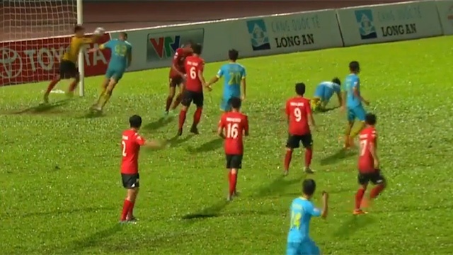 Highlights CLB Long An 2-2 CLB Khanh Hoa hinh anh