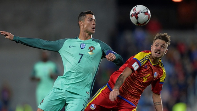Man trinh dien an tuong cua Ronaldo truoc Andorra hinh anh