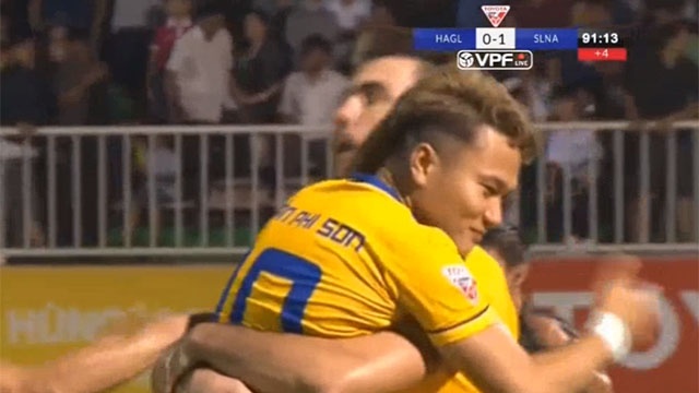 Highlights Hoang Anh Gia Lai 0-2 Song Lam Nghe An hinh anh