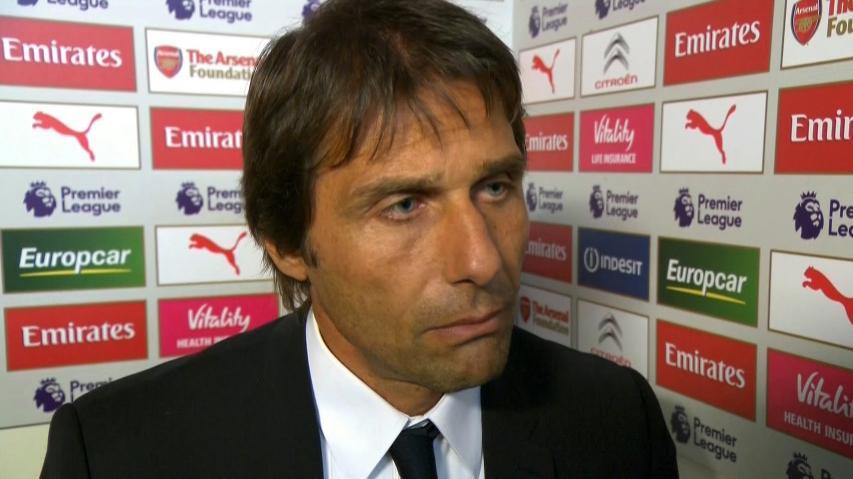 HLV Conte noi ve tran hoa 3-3 cua Chelsea truoc AS Roma hinh anh