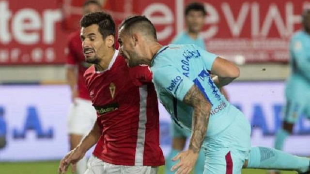 Highlights Real Murcia	0-3 Barcelona hinh anh