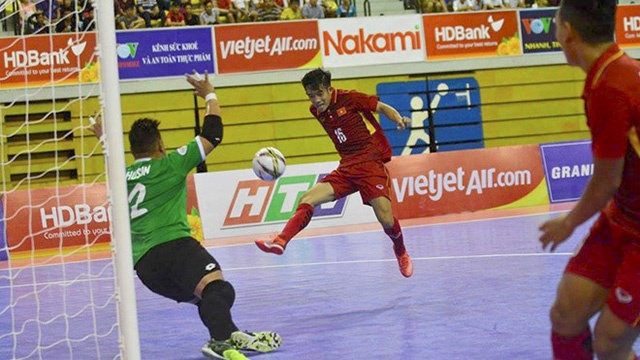 Highlights futsal Viet Nam 18-0 Brunei hinh anh