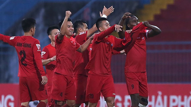 Highlights CLB Hai Phong 2-0 CLB Da Nang hinh anh