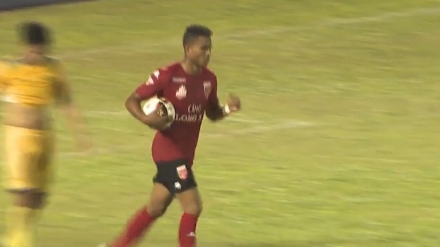 Highlights CLB Long An chinh thuc xuong hang sau tran thua SLNA hinh anh