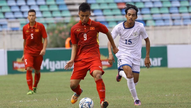 Highlights U19 Viet Nam 4-0 U19 Lao hinh anh