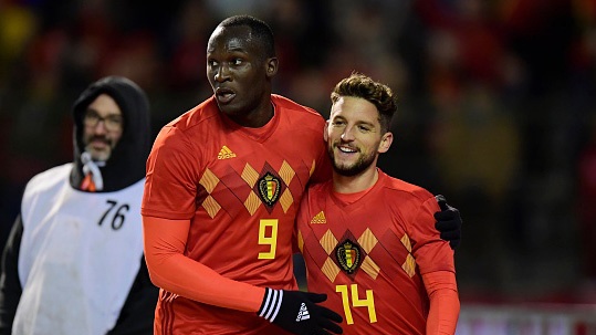 Highlights Lukaku lap cu dup giup tuyen Bi hoa Mexico 3-3 hinh anh