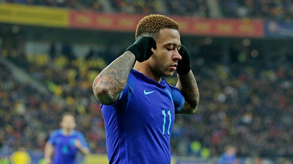 Highlights Depay lap cong giup Ha Lan de bep Romania hinh anh