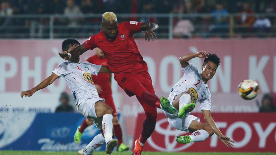 Highlights CLB Hai Phong 1-2 Hoang Anh Gia Lai hinh anh