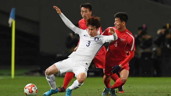 Highlights DT Trieu Tien 0-1 DT Han Quoc hinh anh
