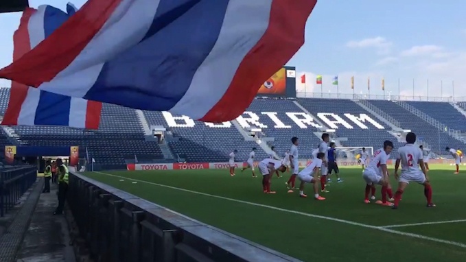 Co dong vien Thai Lan khua co gay suc ep voi U23 Viet Nam hinh anh