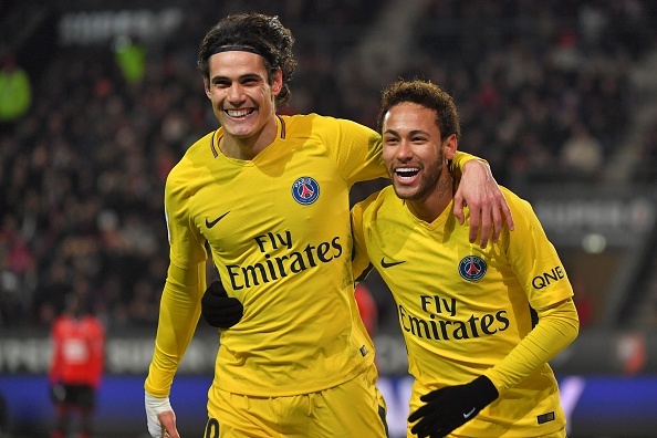 Highlights Neymar lap cu dup giup PSG danh bai Rennes hinh anh